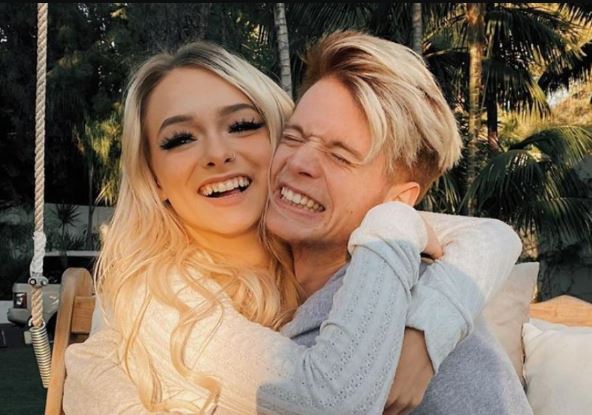 Zoe Laverne and her ex-boyfriend Cody Orlove
