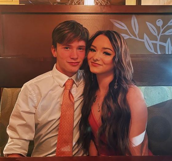 Zoe Laverne with her boyfriend Dawson Day
