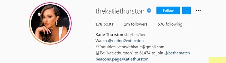 lesser known fact about Katie Thurston