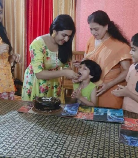 Apsara Ratnakaran Family (Nationality & Caste)