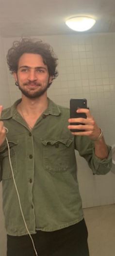 Barney Harris likes to capture mirror images