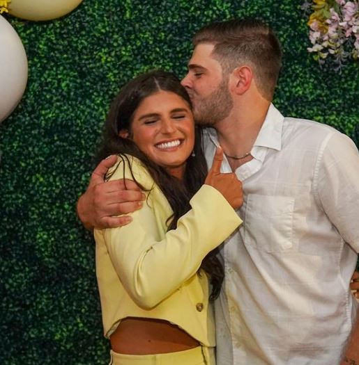 Bella Denapoli with her brother