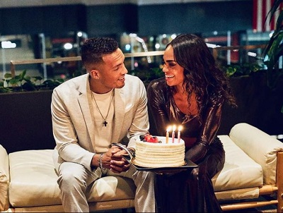 Brandon Jones with Michelle Young