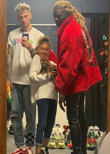 Casie Colson Baker is an animal lover