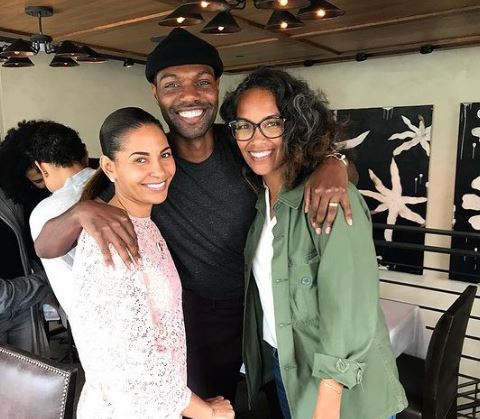 Catlett with his co-stars