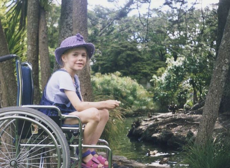 Cherie Louise childhood image