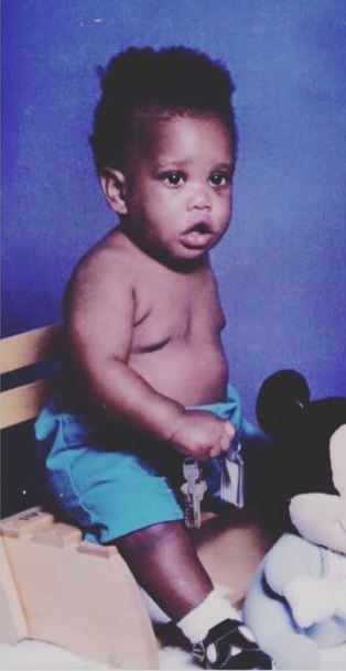 Childhood image of Tobe Nwigwe
