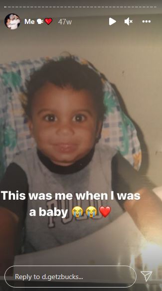 Childhood photo of Damaury