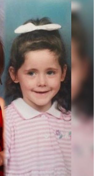 Childhood photo of Jenelle