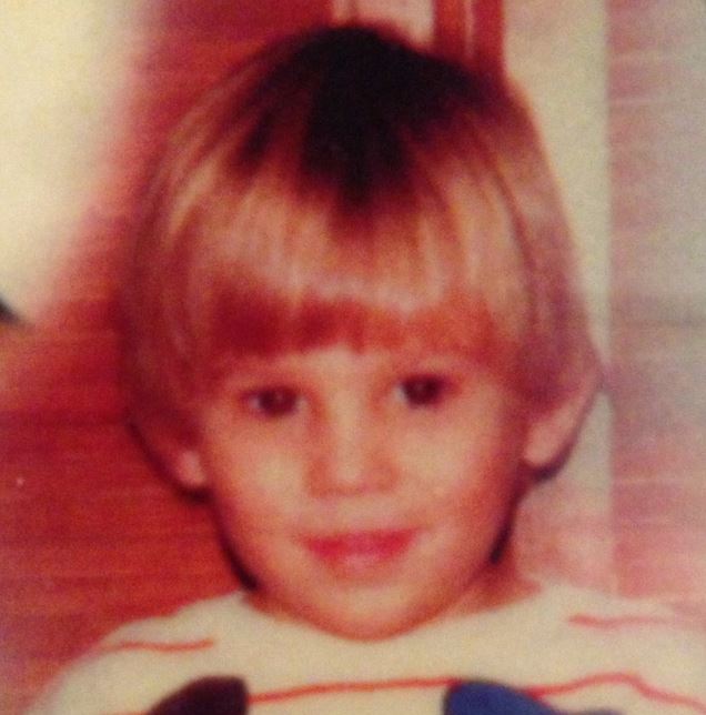 Childhood photo of Paul Boukadakis