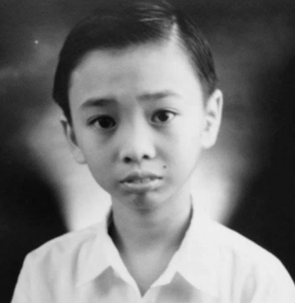 Childhood photo of Xian Gaza