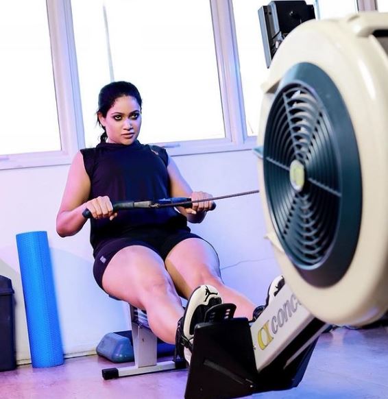 Chulakshi Ranathunga is a fitness freak