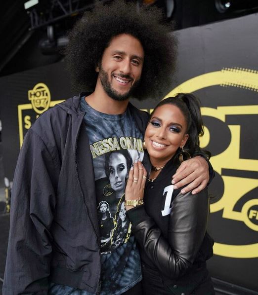 Colin Kaepernick and Nessa are dating since 2015