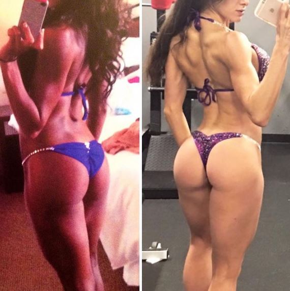 Courtney King body transformation