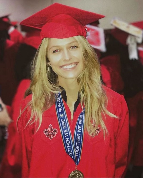 Cydney Moreau graduated from the University of Louisiana