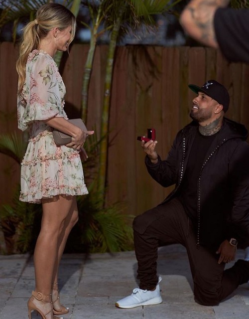 Cydney Moreau was engaged with her ex-boyfriend Nicky Jam