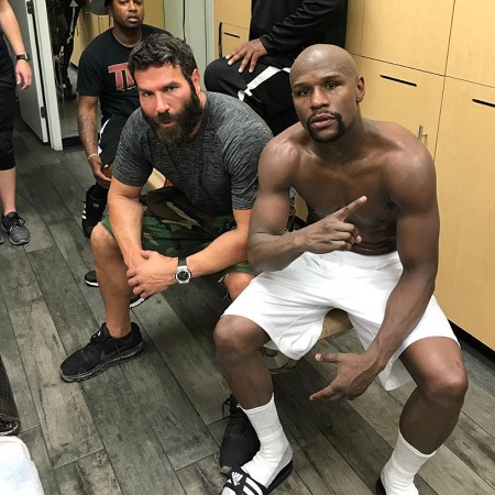 Dan Bilzerian with Floyd Mayweather
