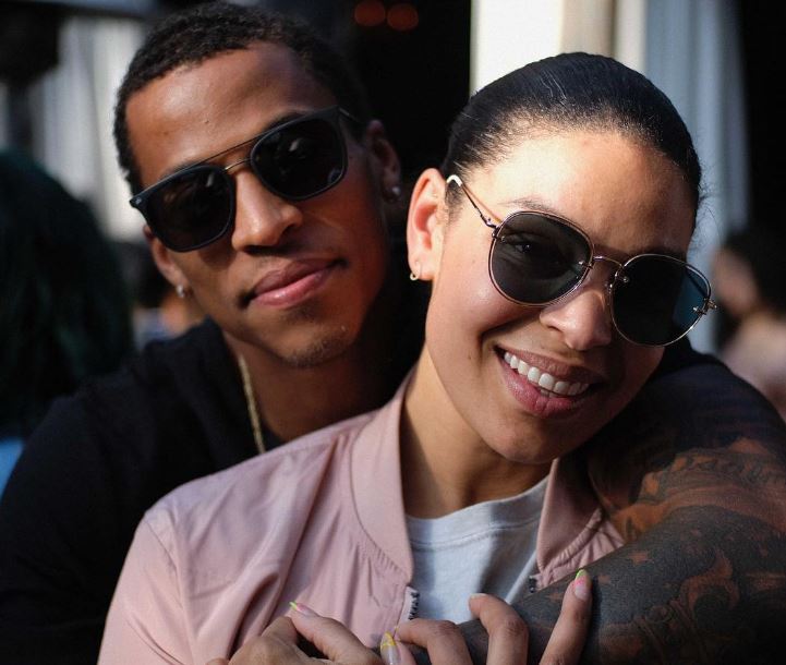 Dana Isaiah with his spouse