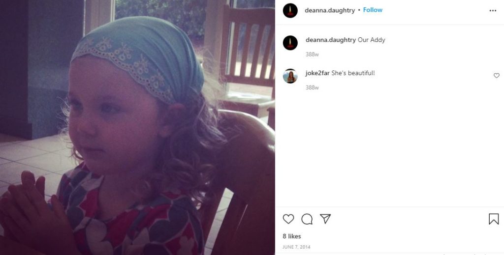 Deanna Daughtry's first IG post