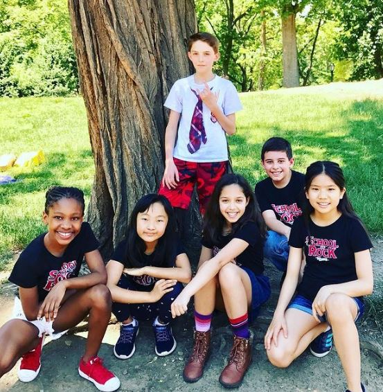 Demi and her friends