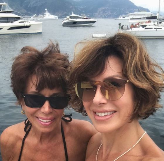 Dominique and her mother Audrey Toll
