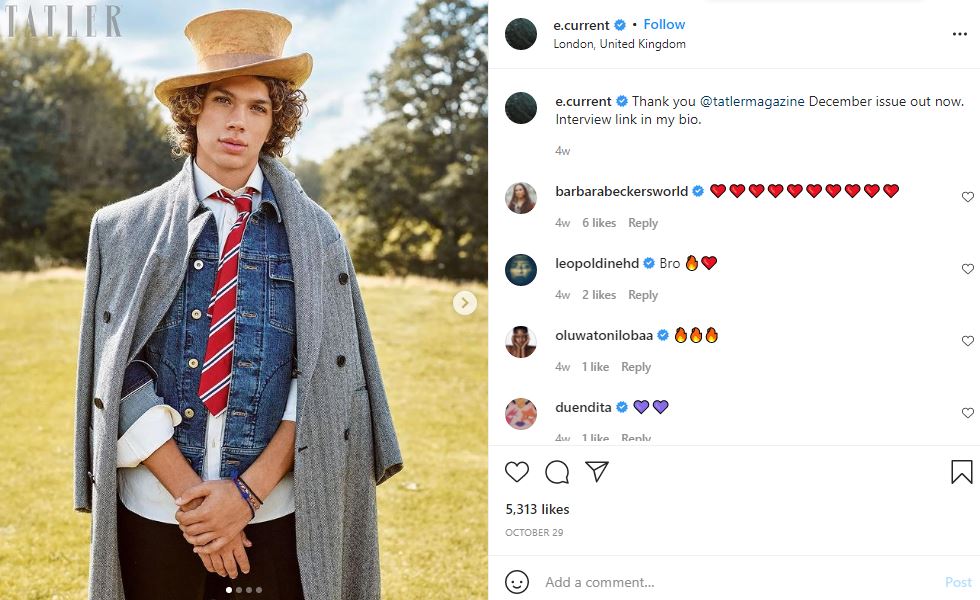 Elias Becker was named the most eligible person