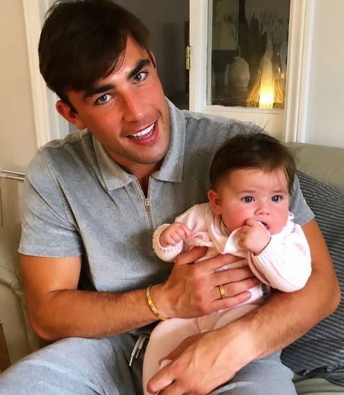 Fincham and his daughter Blossom