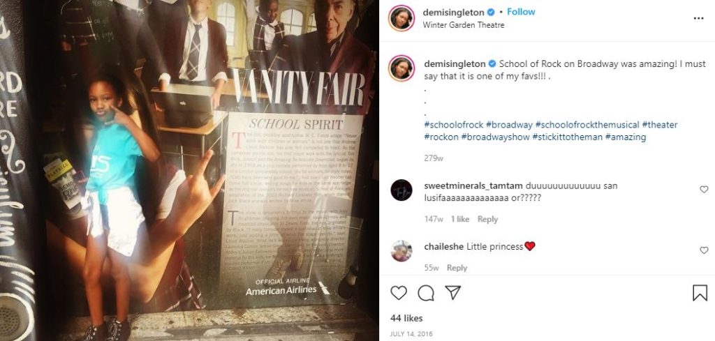First Instagram post of Demi