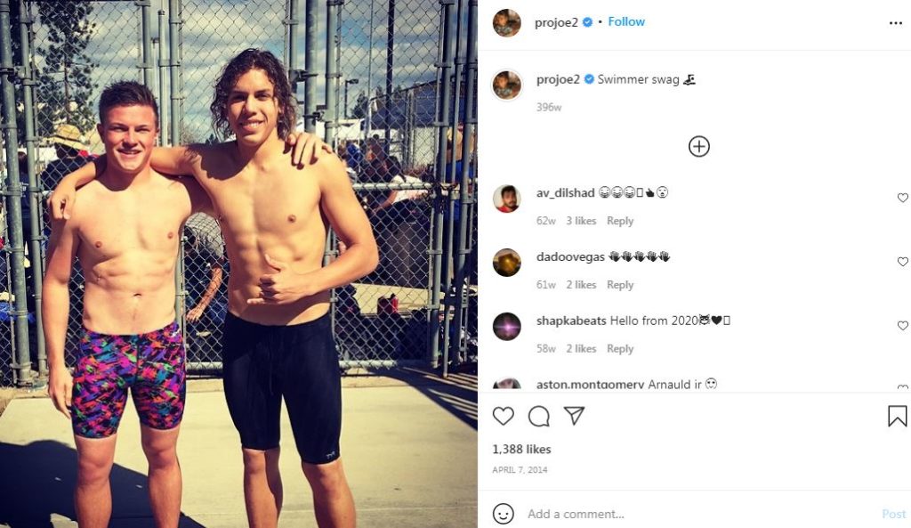 First Instagram post of Joseph