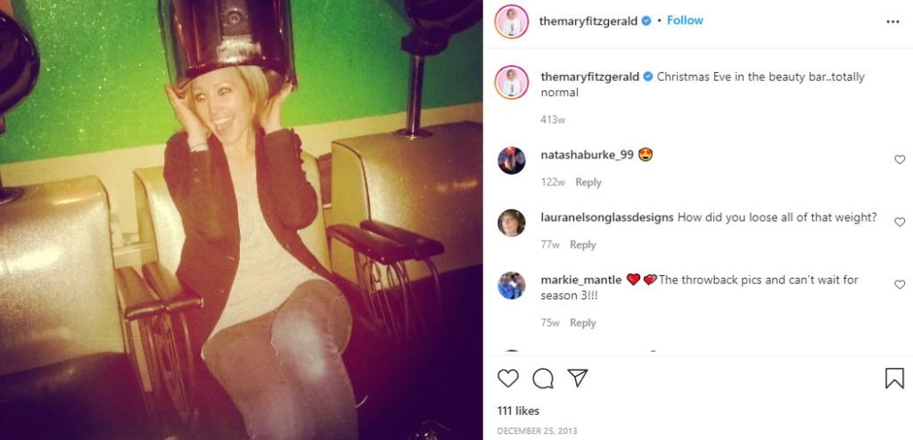 Fitzgerald's first IG post