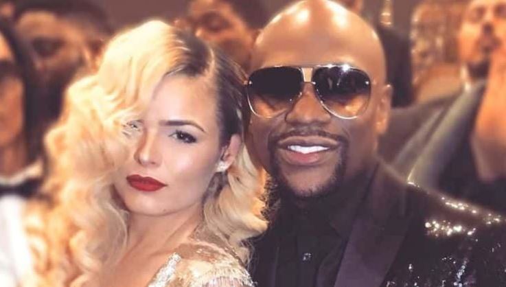 Floyd Mayweather with Anna