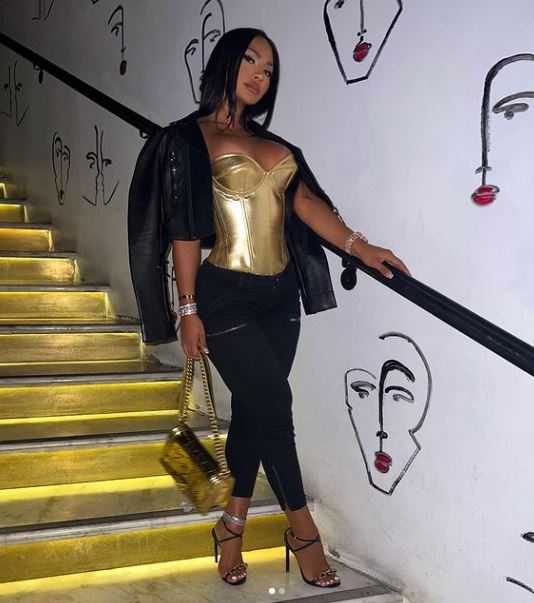Gallienne Nabila is a fashion model