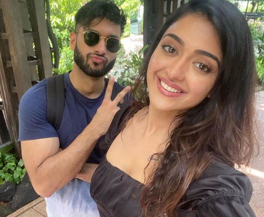 Gayatri Bhardwaj with her brother