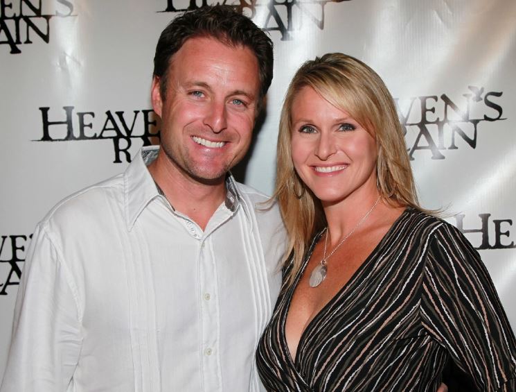 Gwen Harrison with her ex husband
