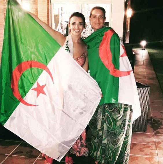 Hayet Kebir and her friend