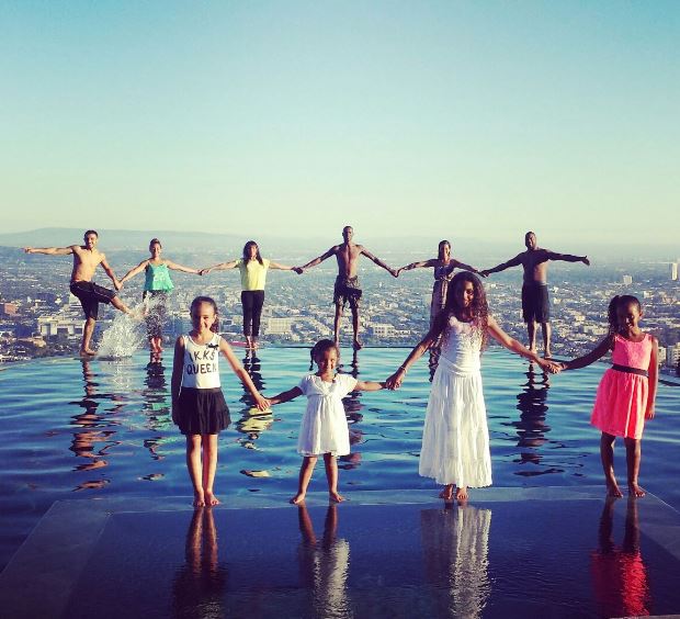 Hayet and her family