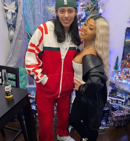 Hennessy Carolina with her girlfriend