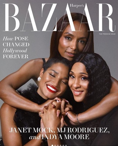 Indya Moore got featured in Harper's Bazaar