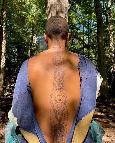 Indya Moore tattoos
