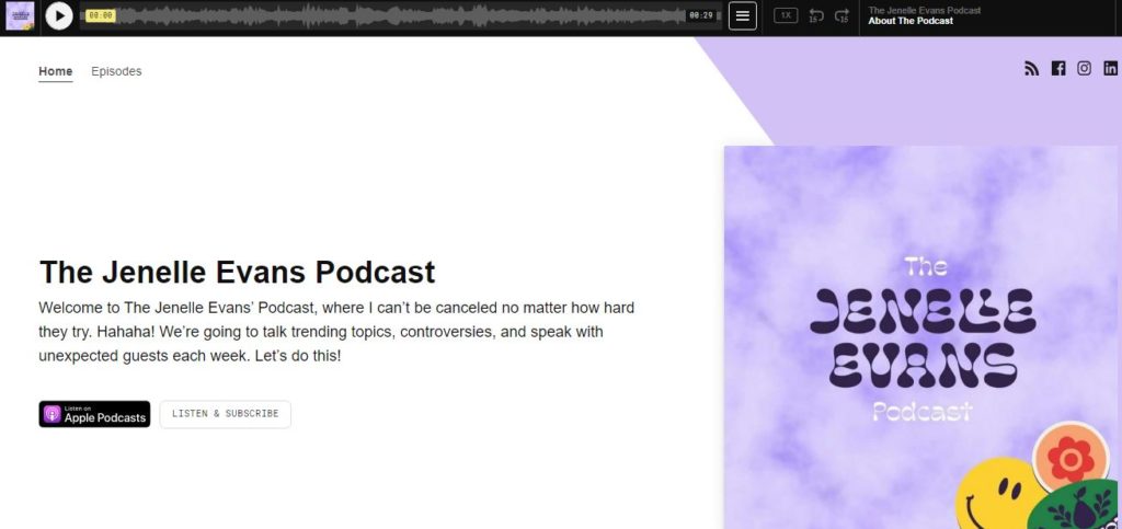 Jenelle Podcast show