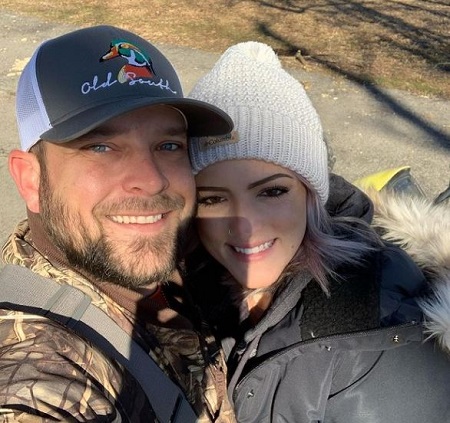 Jimmy Jones with his girlfriend Brianna