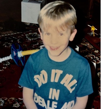 John Osborne childhood picture