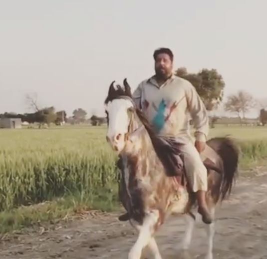 Kaka Kautki loved horse riding