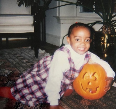 Karen Huger daughter Rayvin childhood picture