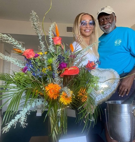Karen Huger with her Husband Raymond