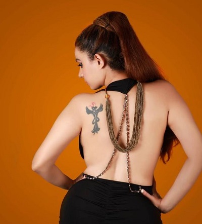 Kenisha Awasthi tattoo