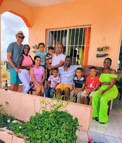 Latasha with her family