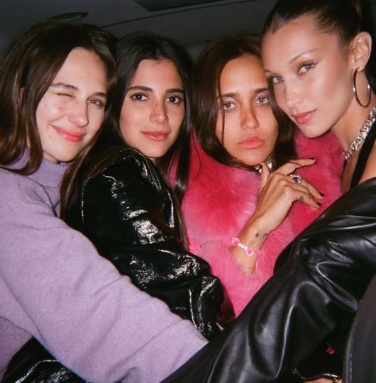 Lauren Perez and her friends