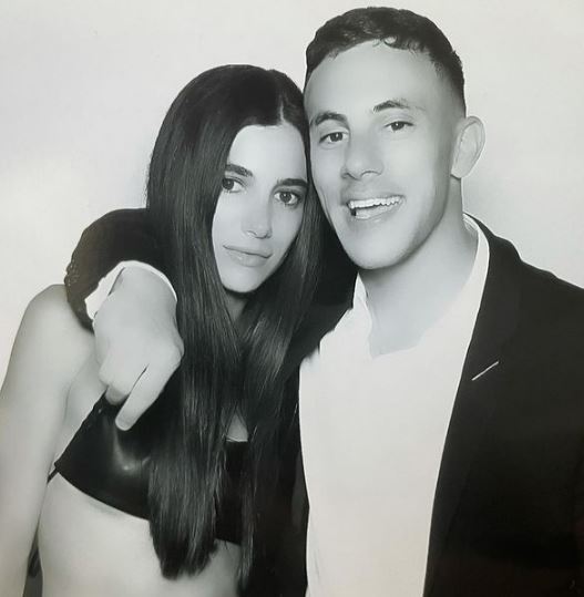 Lauren with her brother Joseph Perez