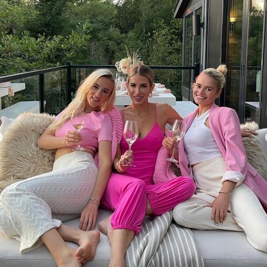 Lauren with her friends